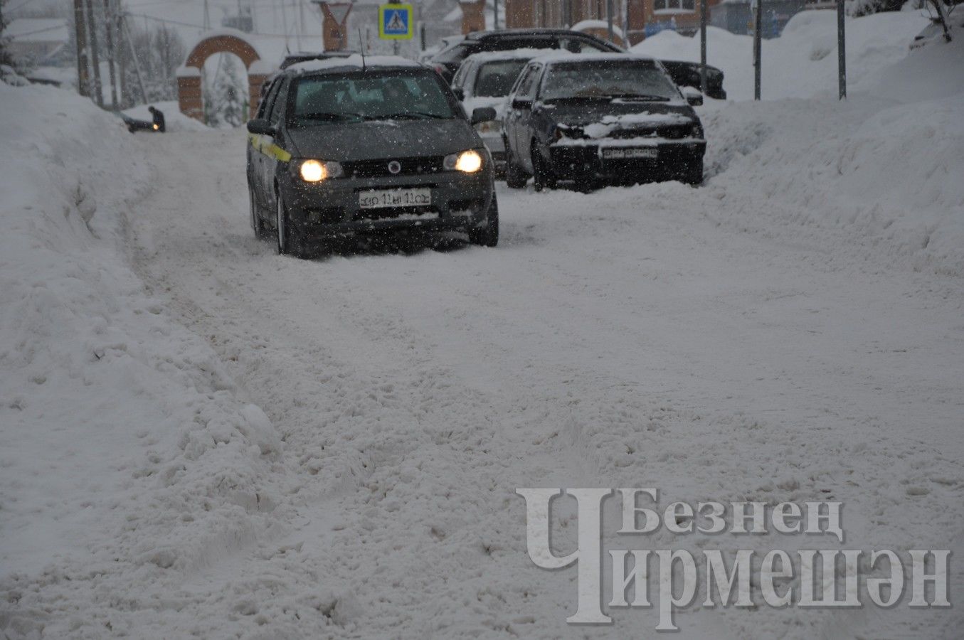 Чирмешәнне кар баскан (ФОТОРЕПОРТАЖ)