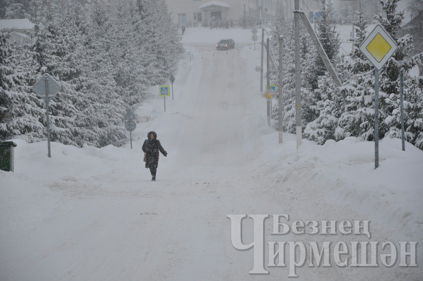 Чирмешәнне кар баскан (ФОТОРЕПОРТАЖ)