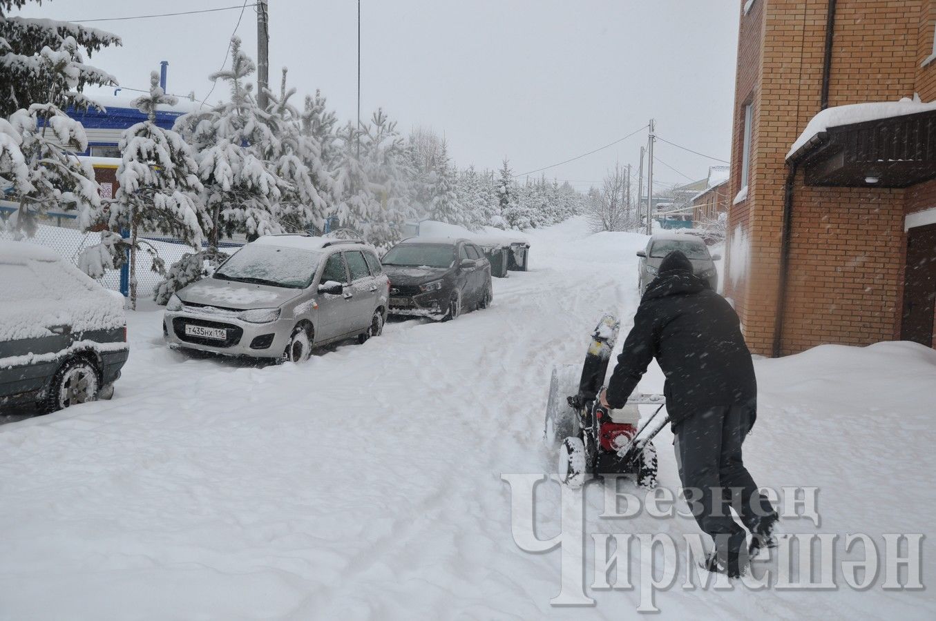 Чирмешәнне кар баскан (ФОТОРЕПОРТАЖ)