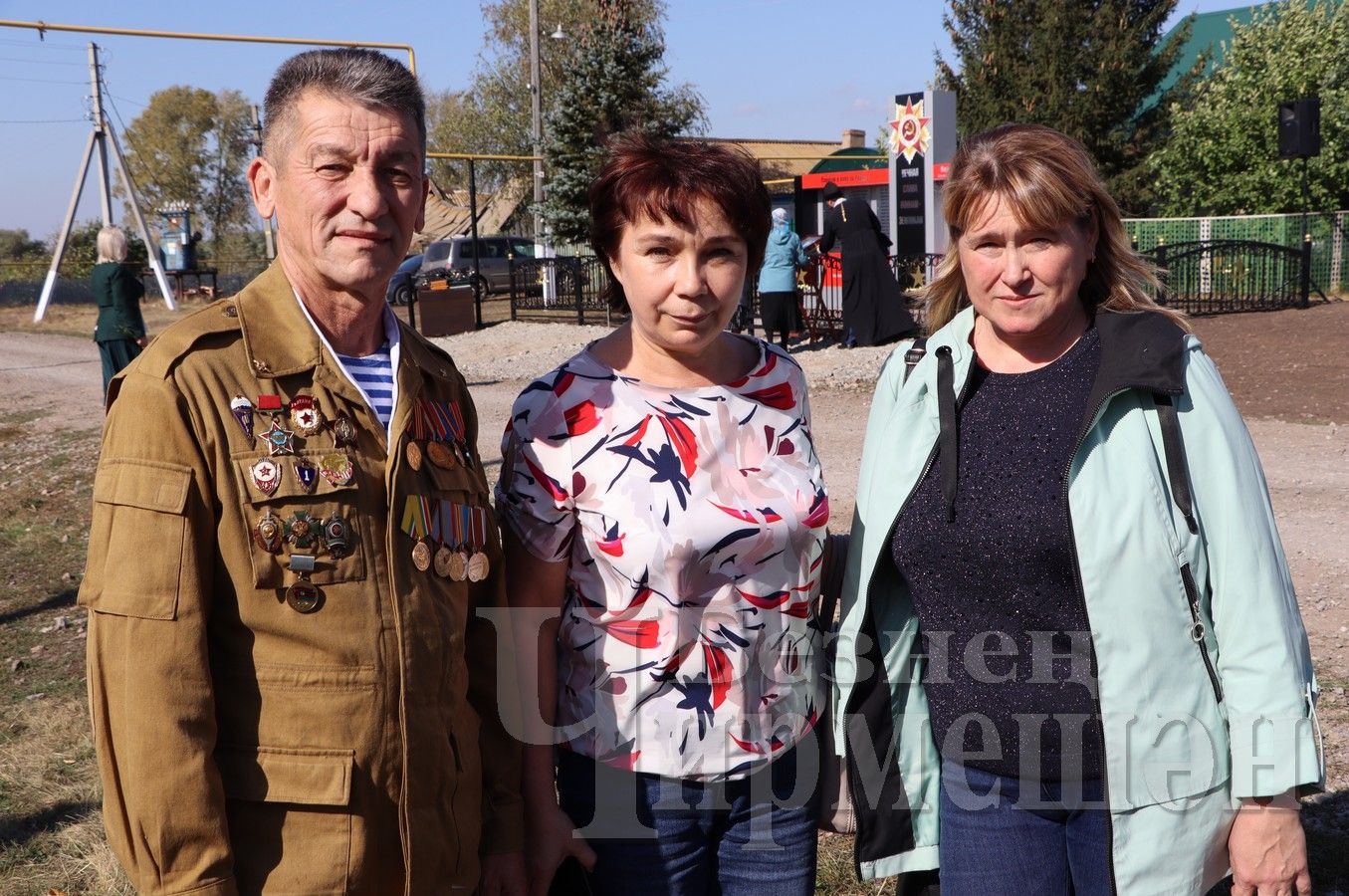 В Старом Сережкино состоялось открытие нового памятника (ФОТОРЕПОРТАЖ)