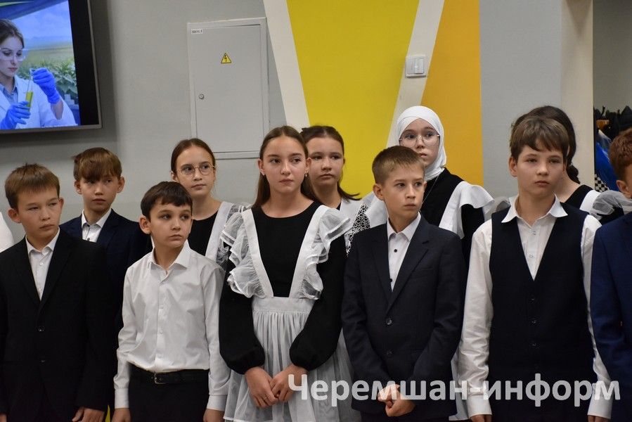 В Черемшанском лицее открыли агрокласс