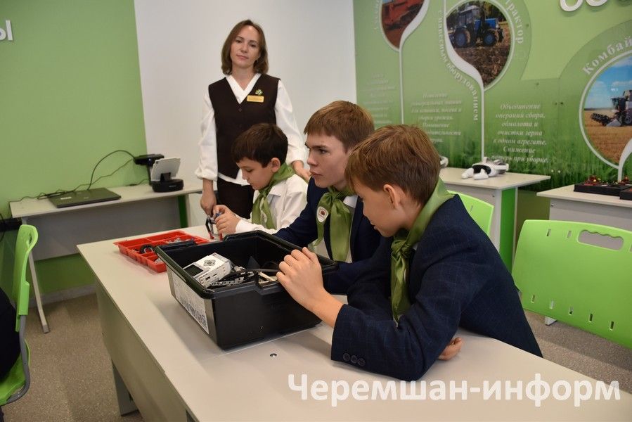В Черемшанском лицее открыли агрокласс