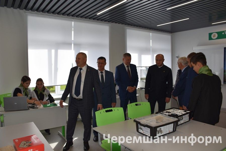 В Черемшанском лицее открыли агрокласс