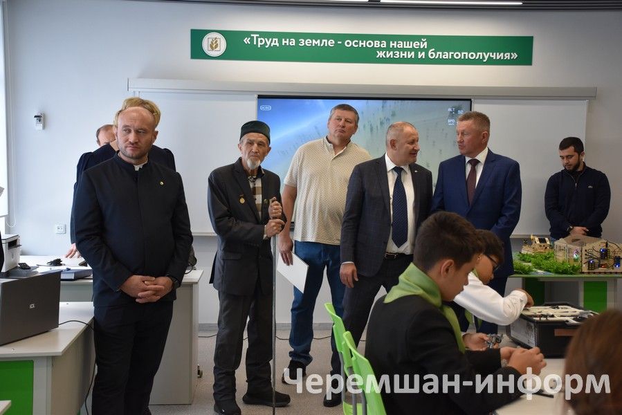 В Черемшанском лицее открыли агрокласс