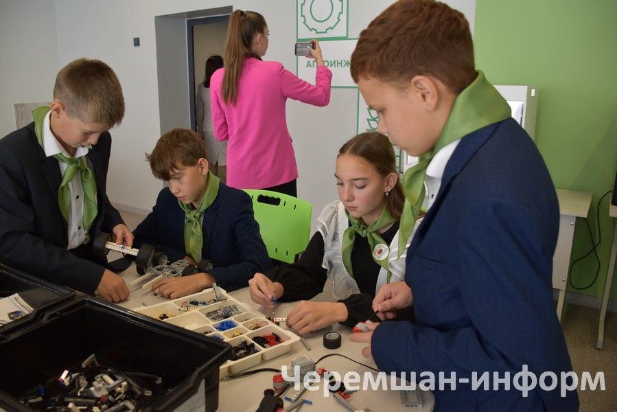 В Черемшанском лицее открыли агрокласс
