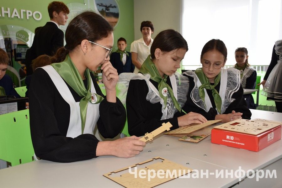 В Черемшанском лицее открыли агрокласс