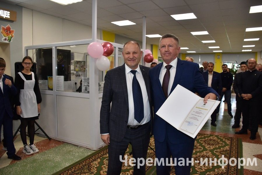 В Черемшанском лицее открыли агрокласс
