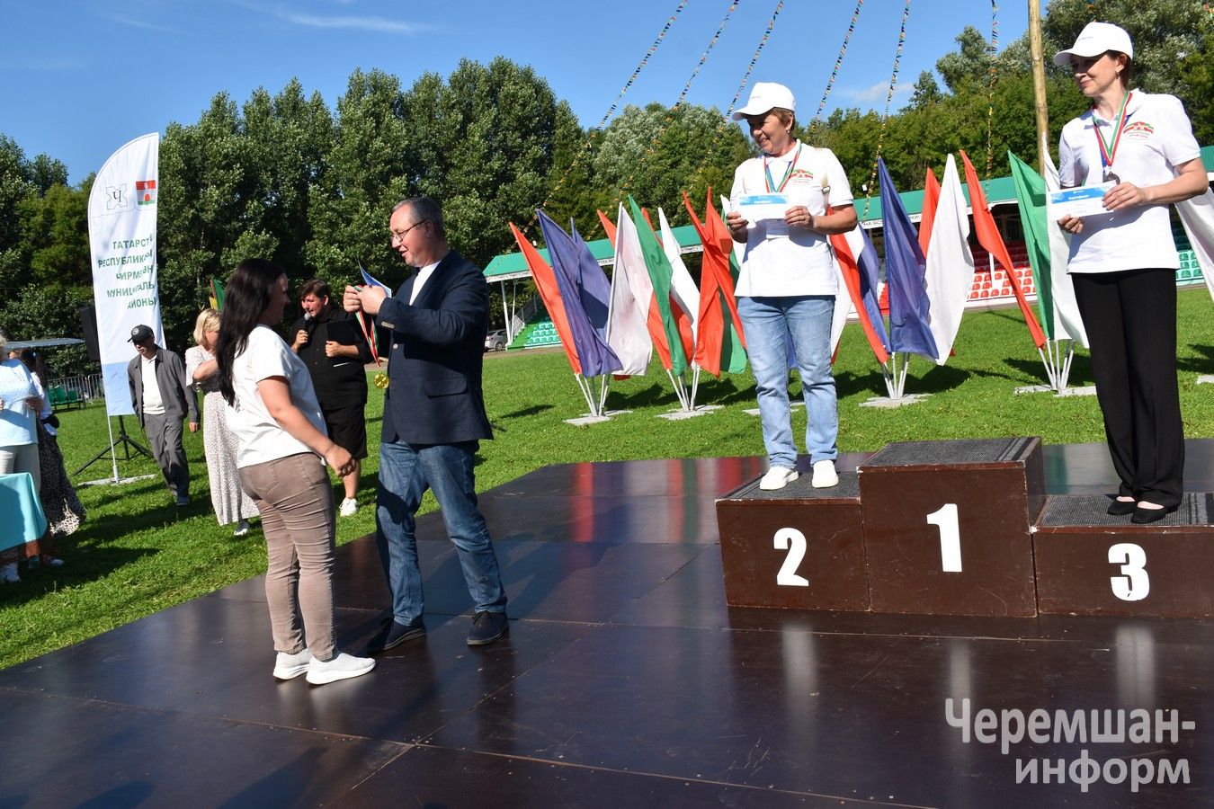 В Черемшане прошла спартакиада журналистов Татмедиа (ФОТОРЕПОРТАЖ)