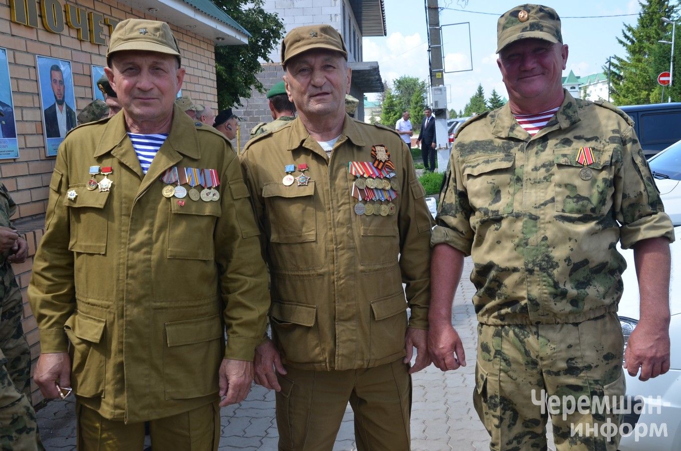 В Черемшане встретились ветераны боевых действий (ФОТОРЕПОРТАЖ)