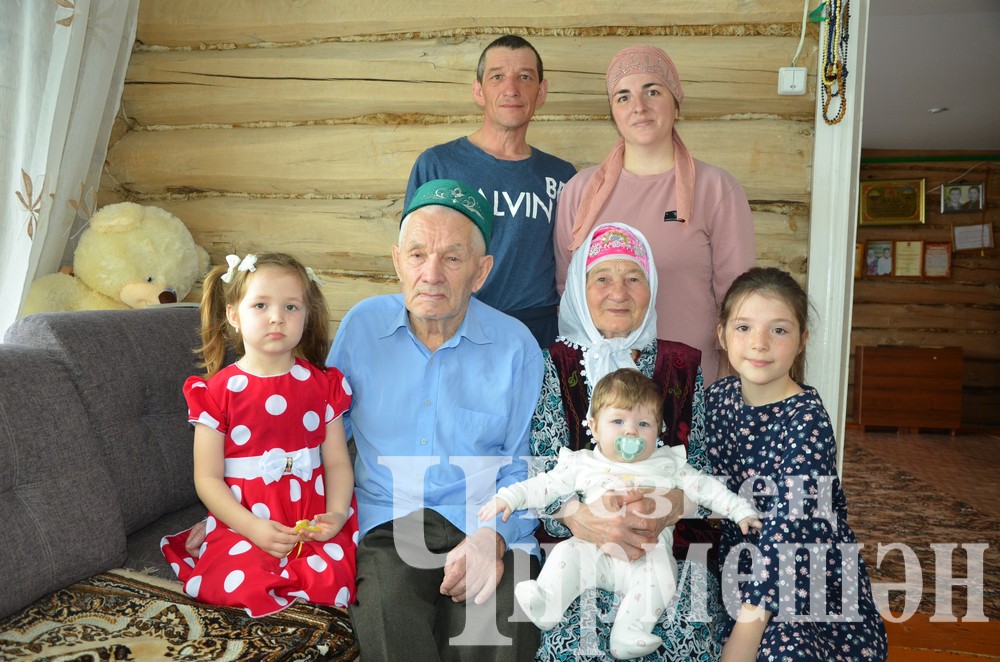 Семья Зуфаровых из Карамышева