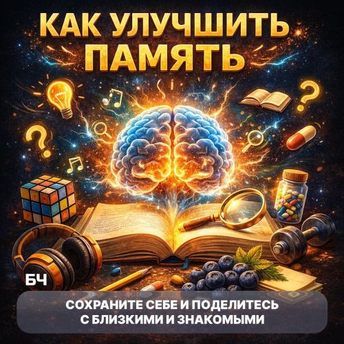Память как мышца: 5 способов ее прокачать (карточки)