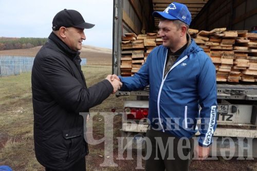 Чирмешән районыннан Лисичанскига такта җибәрделәр
