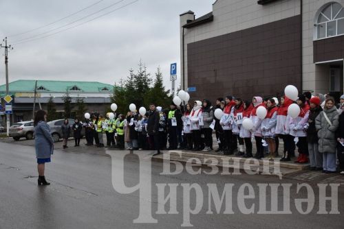 Чирмешәндә юл-транспорт һәлакәтләре корбаннарын искә алдылар