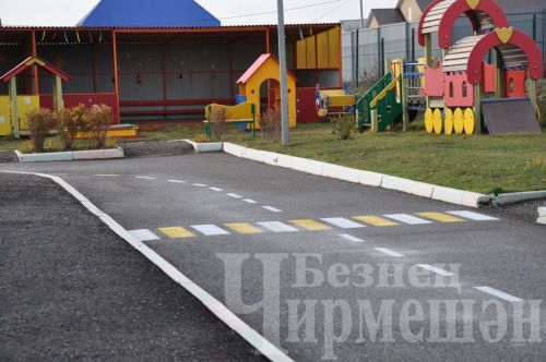 Чирмешәннең «Әкият» балалар бакчасында автошәһәрчек ачылды