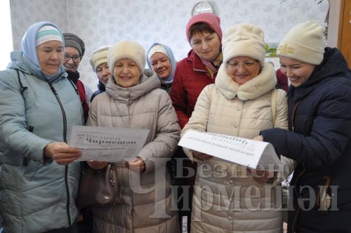 Әмир “Ак калфаклары” Чирмешәндә экскурсиядә