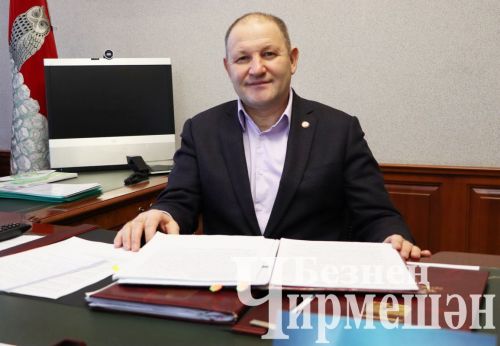 Чирмешән муниципаль  районы башлыгы  котлавы
