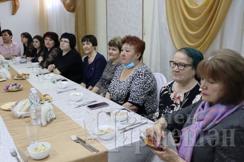 Чирмешәндә хатын-кызларны аш мәҗлесендә сыйладылар