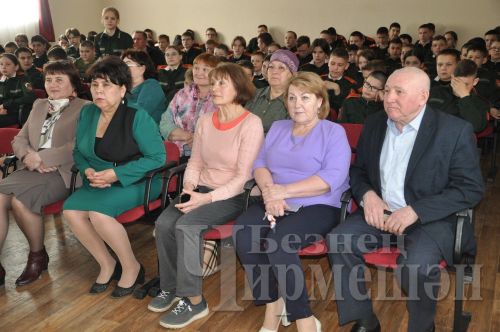 Чирмешән кадетлар мәктәп-интернатына шагыйрәләр килде