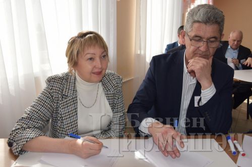 Чирмешәнлеләр киләчәккә районның үсеш юлларын эзләделәр