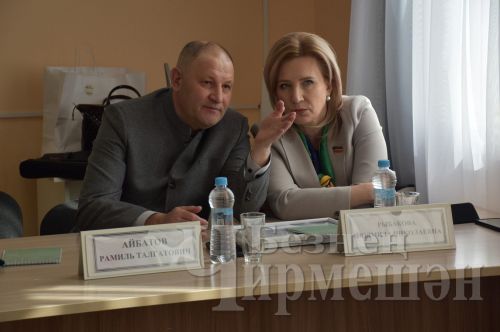Чирмешәнлеләр киләчәккә районның үсеш юлларын эзләделәр