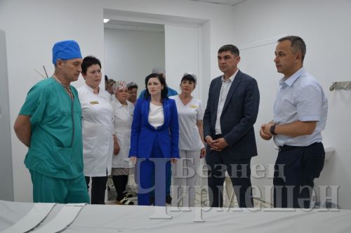 Чирмешән районы хастаханәсендә компьютер томографиясе кабинеты ачылды