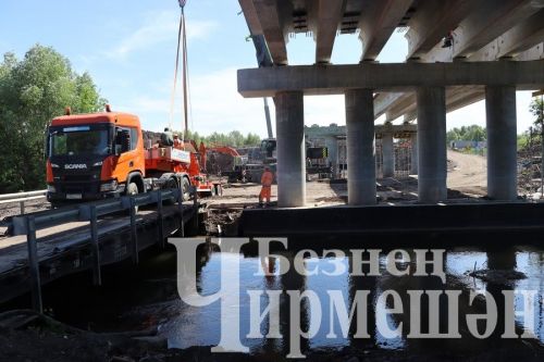 Чирмешәндә зур күпер төзелеше быел җәй азакларында төгәлләнергә мөмкин