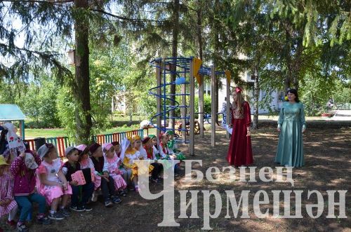 В Черемшанском районе прошел первый Сабантуй