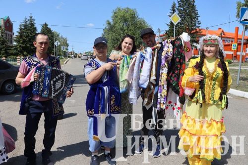 В Черемшанском районе прошел первый Сабантуй