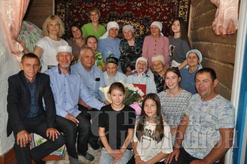 Кара Чишмәдән Фатыйма Әхмәдиевага 95 яшь тулды
