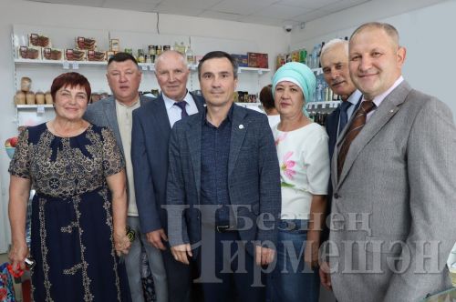 Чирмешән районының Урманасты Үтәмеш авылында яңа кибет ачылды