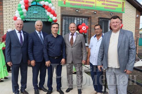 Чирмешән районының Урманасты Үтәмеш авылында яңа кибет ачылды