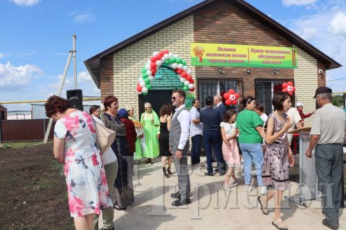 Чирмешән районының Урманасты Үтәмеш авылында яңа кибет ачылды