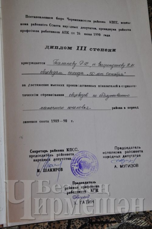 Әмир авылыннан Талиповлар 60 ел бергә яшиләр