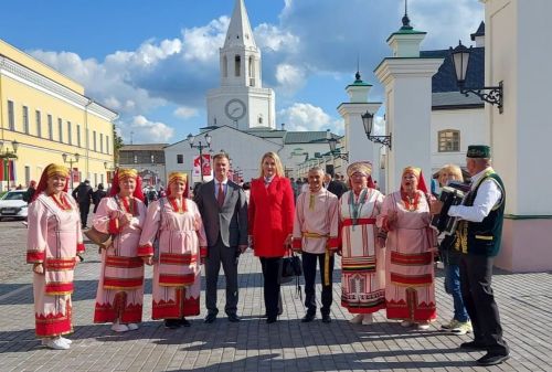 Чирмешән районы мордвалары милли киемнәрен күрсәтте