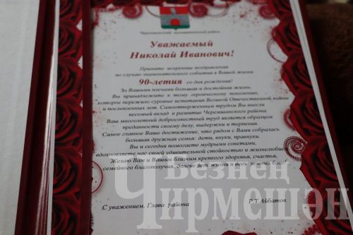 Шешминкалы Николай Самойловка 90 яшь тулды