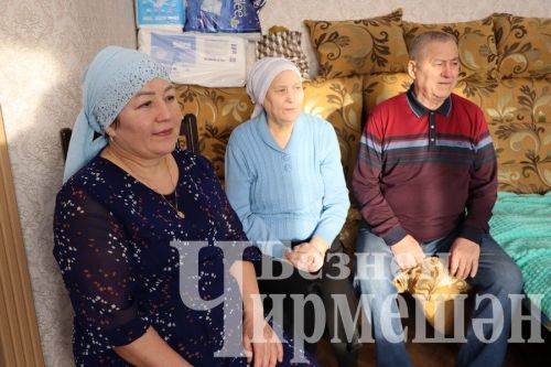 Лашман ветераны кунакларга бик шат