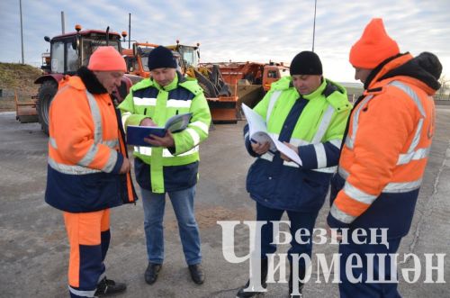 Чирмешән юлчыларының 700 тонна запас тозлары да бар