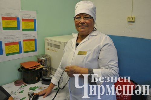 Чумачка авылыннан Рәсимә Беляева 51 ел бер урында эшли