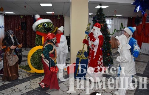В Черемшане особенным детям Дед Мороз принес подарки