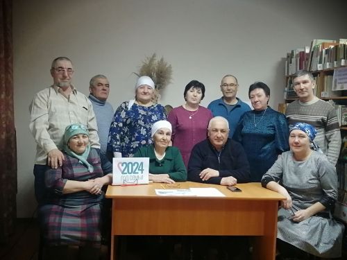 Түбән Кәминкә авыл китапханәсендә “тормыш китабы”н укыдылар