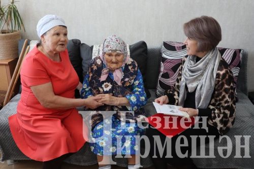 Чирмешән районында өченче әби 100 яшькә җитте