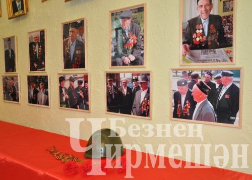 Чирмешәннең мемориаль үзәгендә ачылган күргәзмәдә “Безнең Чирмешән” газетасы архивыннан 50дән күбрәк фоторәсем урын алды