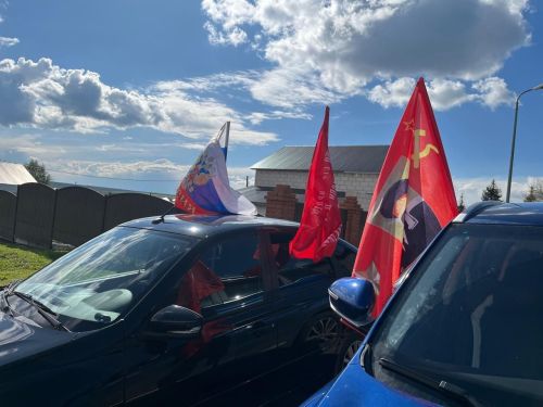 Чирмешән районында Җиңү бәйрәме уңаеннан автойөреш узды