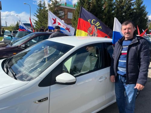 Чирмешән районында Җиңү бәйрәме уңаеннан автойөреш узды