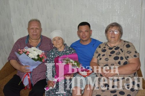 Чирмешәнле Раиса Тряева 90 яшьлек юбилеен үткәрде