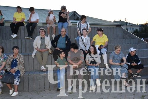По случаю Дня России в Черемшане организовали большой концерт