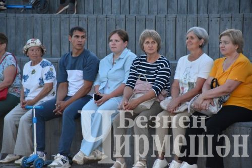 По случаю Дня России в Черемшане организовали большой концерт
