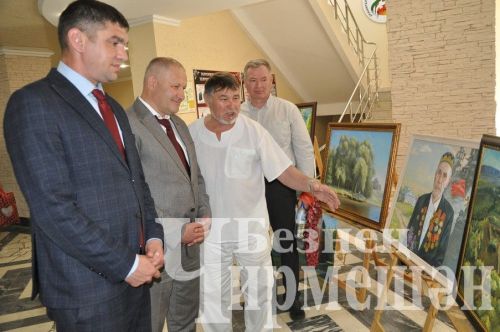 67 рәссам Чирмешән районы күренешләрен дистәләгән картинага төшерде