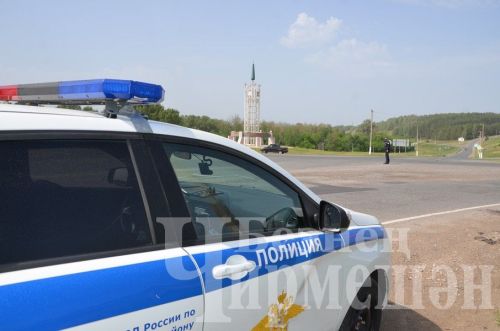 Чирмешән районында исерек шоферның машинасы юл кырыена төшеп киткән