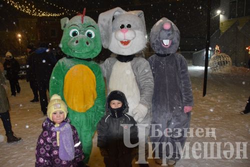 На встрече Нового года в Черемшане состоялось и торжественное закрытие Года семьи